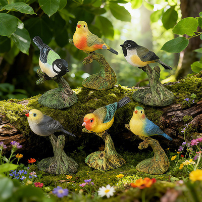 儿童仿真实心鸵鸟信天翁玩具摆件