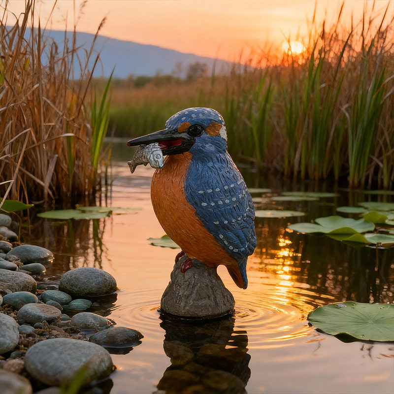 儿童仿真动物鸟类野生模型玩具实心静态雀鸟站立小鸟鹦鹉桌面摆件