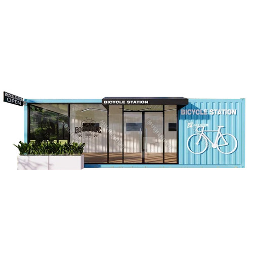 定制集装箱房屋移动房办公室民宿奶茶咖啡屋商铺售货亭移动岗亭