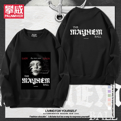 GAGA CHROMATICA BALL ladygaga 2026演唱会卫衣男女粉丝秋冬衣服