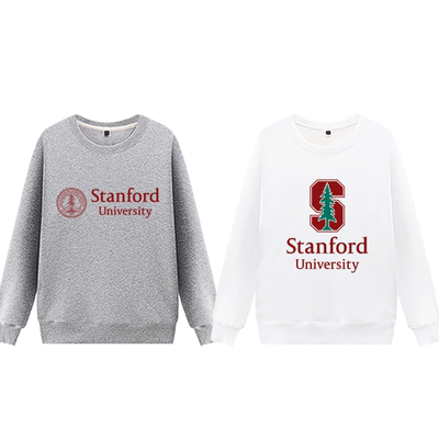 斯坦福大学卫衣圆领校服加厚班服