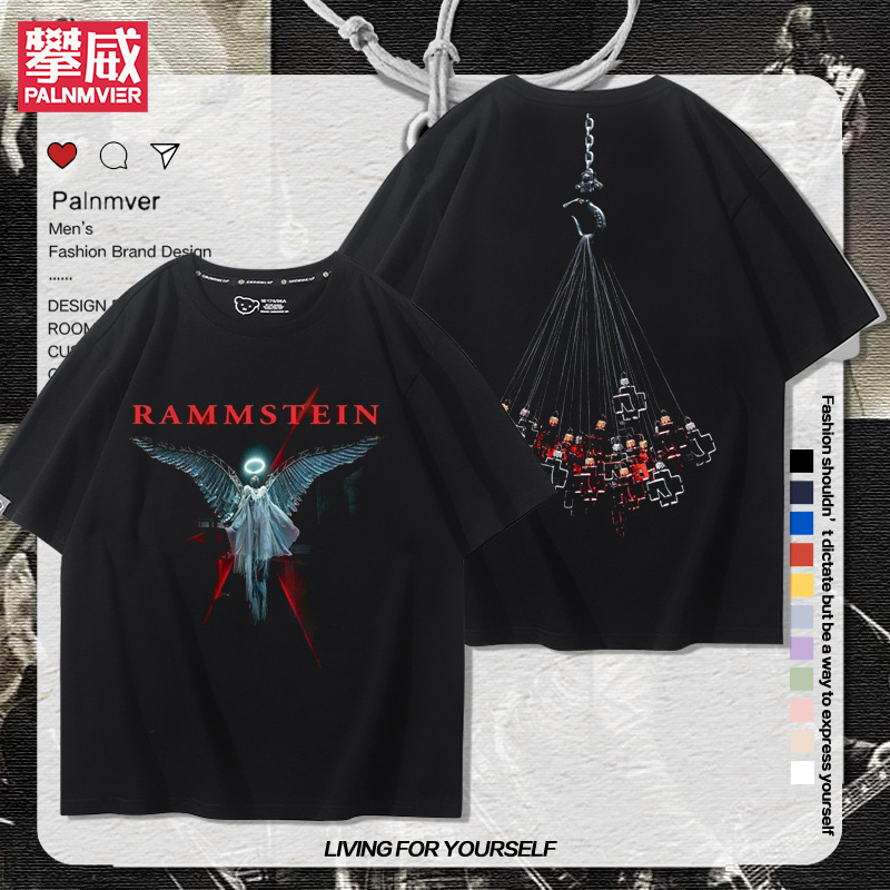 德国战车乐队复古短袖