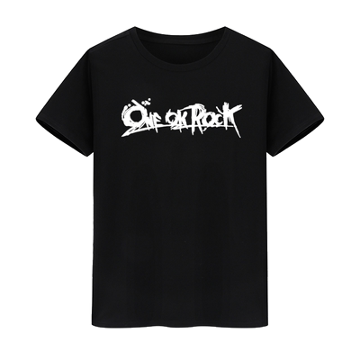 ok纯棉摇滚大码男士短袖t恤