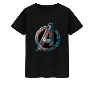 marvel神盾局特工短袖T恤复仇者联盟3无限战争衣服漫威周边夏装潮