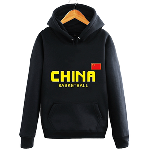 攀威中国男篮 篮球服 china秋冬篮球运动卫衣外套衣服