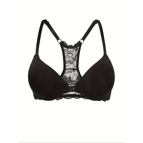 Front button sexy deep v bra for women, lace beautiful back