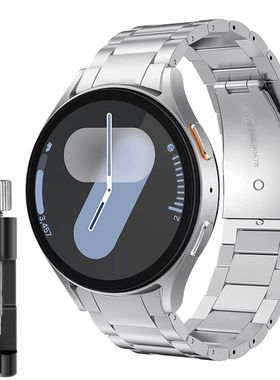 No Gaps Metal Strap for Samsung Galaxy Watch4 5 6 7 40/44mm