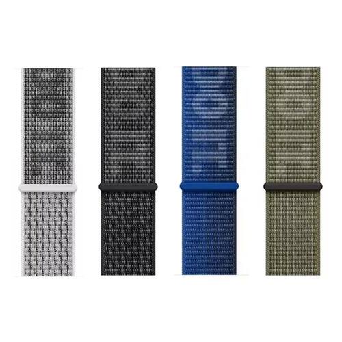 2pcs Sport Loop straps for Apple watch Band 40mm 42mm 45mm 4