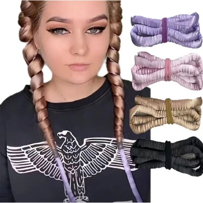 Heatless Curling Rod Headband Soft Hair Curlers No Heat Roll