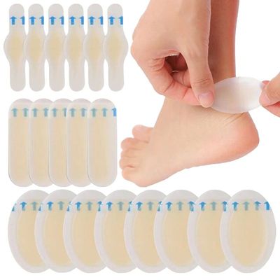24pcs Adhesive Hydrocolloid Gel Blister Plaster Heel Anti-we