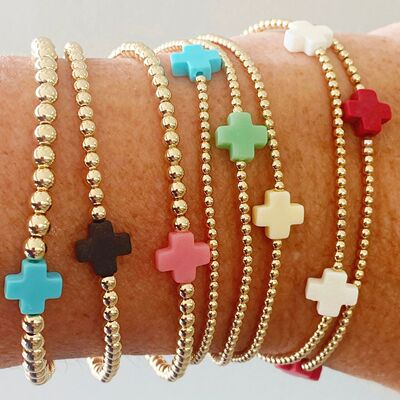 Vlen Cross Bracelet Stackable Designer Bracelets for Women 1