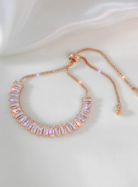 Full of Rhinestone Stainless Steel Bracelet For Women  New