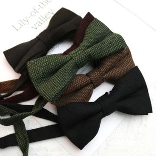 Bow Tie Simple Casual Elegant Color and Classi Solid