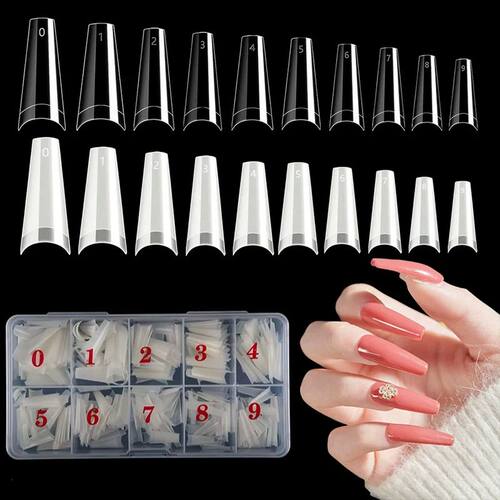 500pcs french Coffin Dancer Nail Tips Acrylic Nail Artificia