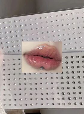 Sticker Fake Belly Eyebrow Lip Piercing Stud Non Piercied Ea
