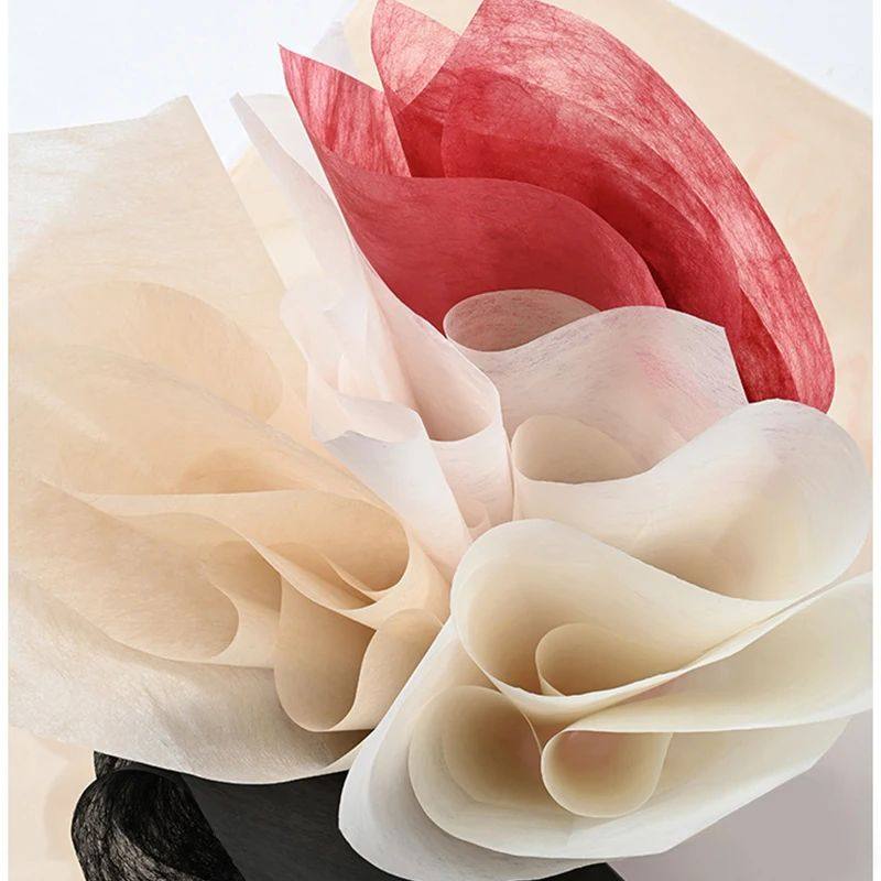 40pcs flower arrangement wrapping paper, cotton flower wrapp