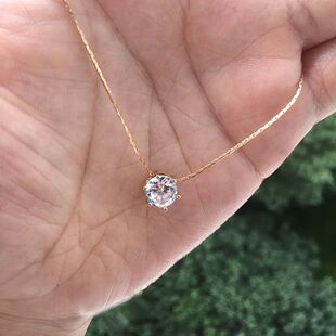 Zircon Simple Crystal Necklace for Pendant ndy Rhinestone