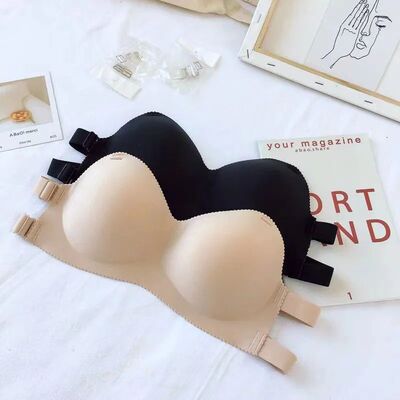 Sexy Backless Invisible Bra Push Up for Women Lingerie  Seam
