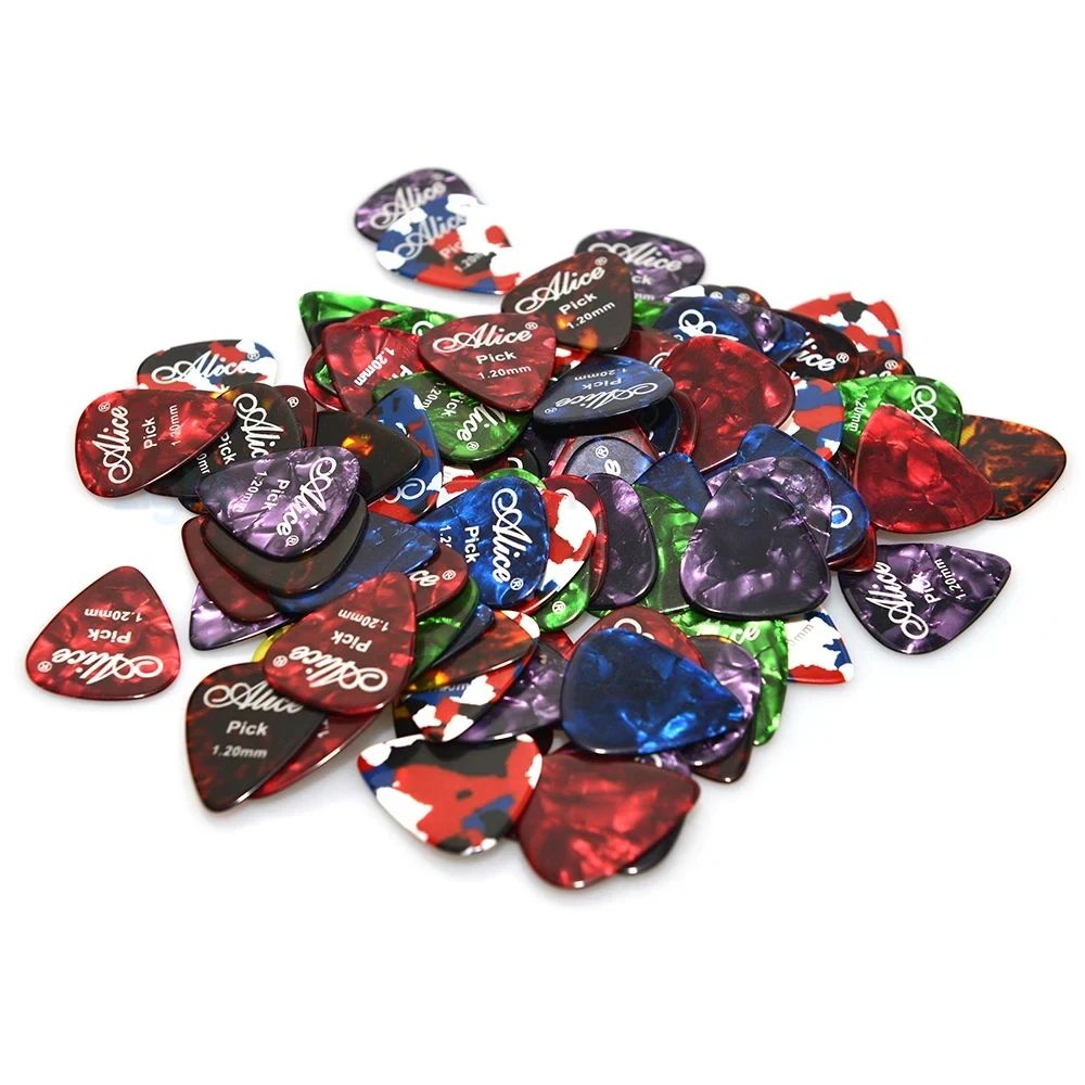 Alice Guitar Picks 6pcs Celluloid Mediator Thickness 0.46 0.