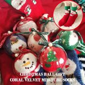 Socks Winter For Ball Christmas Box Women Gift Thi