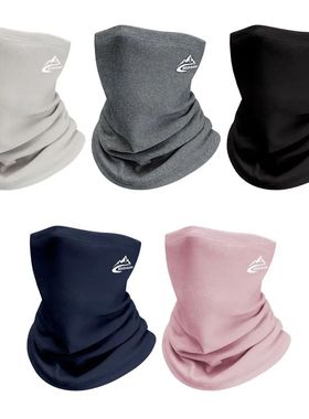 1/2pcs Running Velvet Thermal Neck Warmer Ski Riding Snowboa