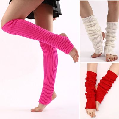 50Cm Yoga Dance Foot Cover Sports Adult Older Children Knitt