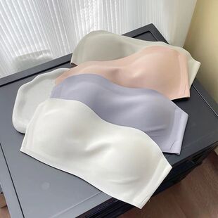 Women Sexy Strapless Bra Push Up Wireless Bras Tube Top Anti