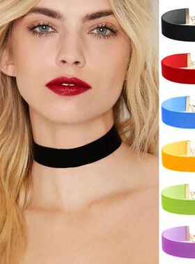 Punk TrendExaggeration Multicolored Velvet Alloy Simple Sexy