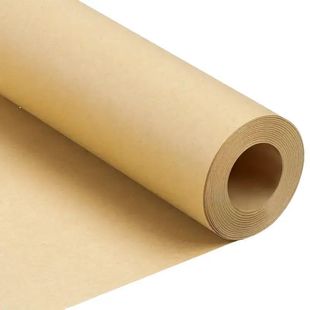 10m Brown Kraft Paper Roll For Gift Wrapping Moving Packing