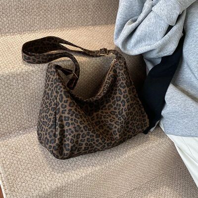 Trendy Casual Soft Textile Women's Shoulder Bag Large Capaci