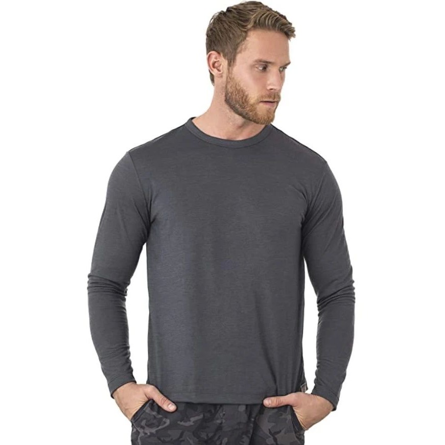 100% Merino Wool T Shirt Men Merino Wool Thermal Underwear B