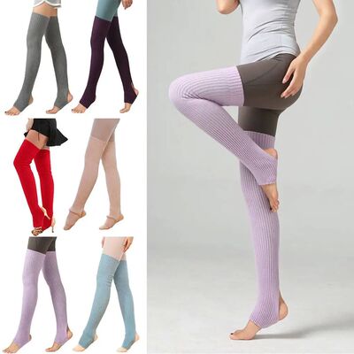 Leg Warmers Socks Fashionable Long Footless Sock Thicken Win