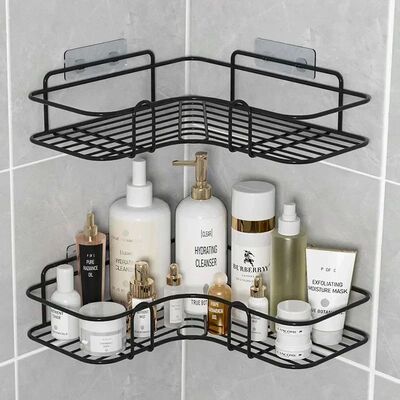 Bathroom Shelf Wall Mounted Corner Storage Shelves Shampoo H