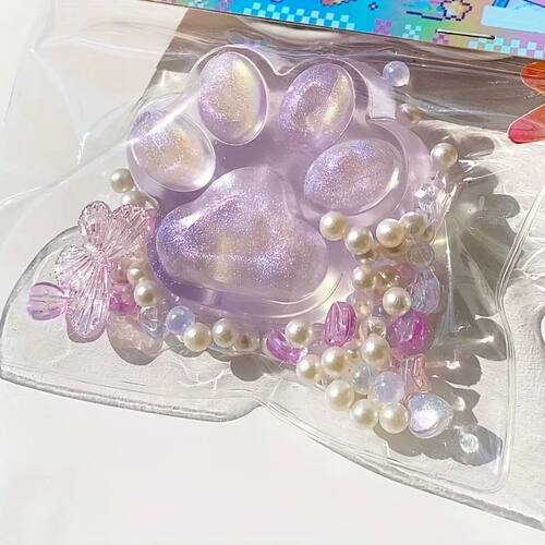 1Pc Squishy Transparent Cat Claws Squeeze Toys Kids Adult So