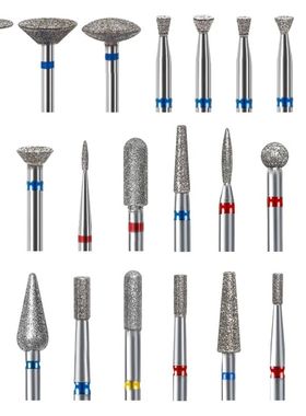 1Pc Diamond Nail Drill Bit Milling Cutter For Cuticle Clean