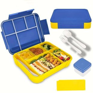 Food Box with Containers Boxes Bento Adult Lunch 1330ML