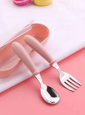 Baby Gadgets Tableware Set Children Utensil Stainless Steel