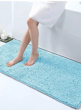Kitinjoy Chenille Bath Shower Mats Resist Dirt And Absorbent