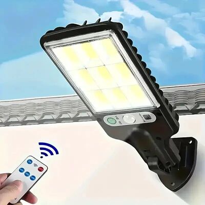 4 pc Solar Outdoor LED Wall Light with Human Body Waterproof
