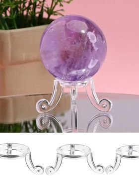 Acrylic Crystal Ball Base Creative Transparent Glass Sphere