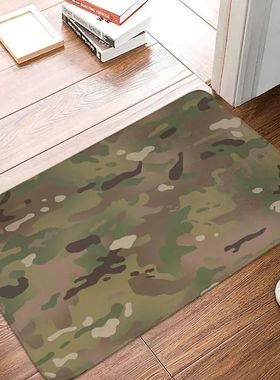 Camo Camouflage Army Front Floor Door Entrance Mat Outdoor B