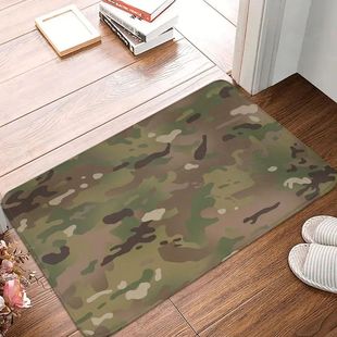 Front Floor Outdoor Camouflage Mat Army Entrance Camo Door