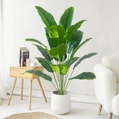 1pc Artificial Plants Large Tropical Palm Tree Fake Banana P