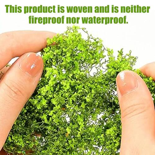 Miniature Climbing Vine Model, Artificial Leaves for Diorama