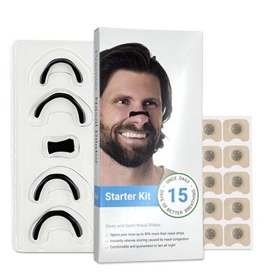 15Pairs Magnetic Nasal Breathing Dilators Kits Sport Nasal D