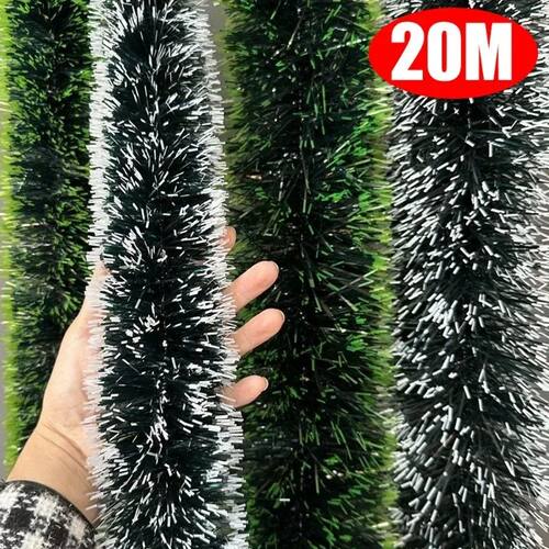 Christmas Green Cane Ribbons Garland DIY Xmas Tree Ornaments