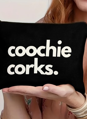 Temu Interesting Coochie Corks. Canvas Bag Medicine Storage