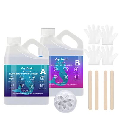 Silicone Mold Making Kit, 38.8OZ Super Elastic Liquid Silico