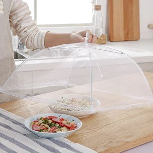 Food Mesh Cover Foldable Umbrel 1PCS Household Washable