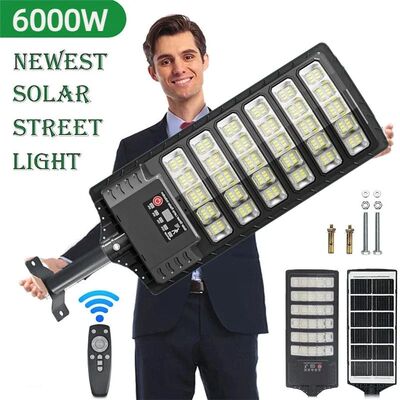 Solar Street Light Outdoor Dusk to Dawn Solar Lights 5000mah